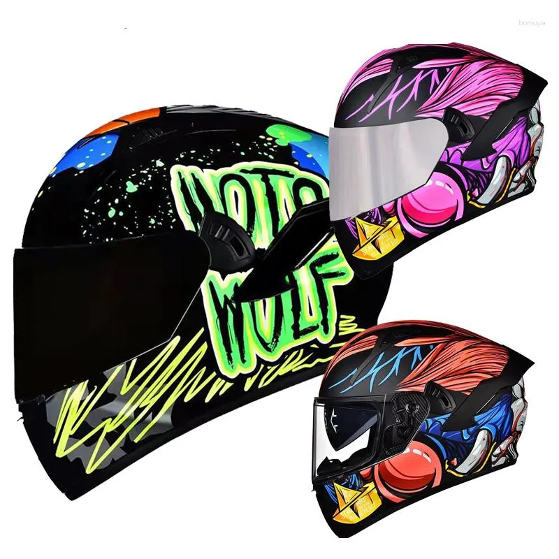 Bluetooth Dual Shield Full Face Motorcycle Helmets Nearby With