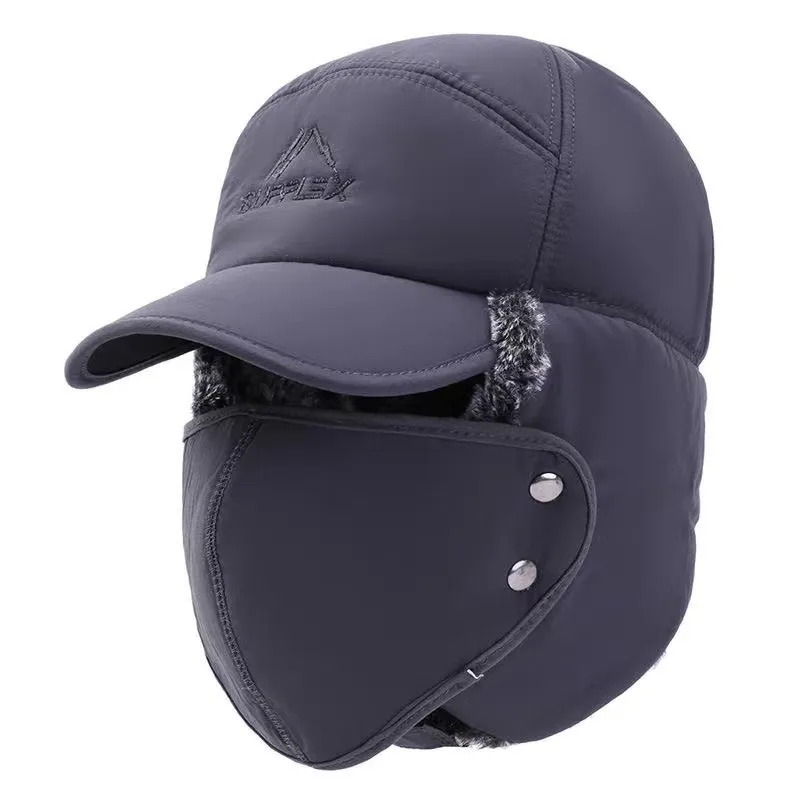 Design A Punta Cappello Invernale Antivento Con Scudo Il Viso