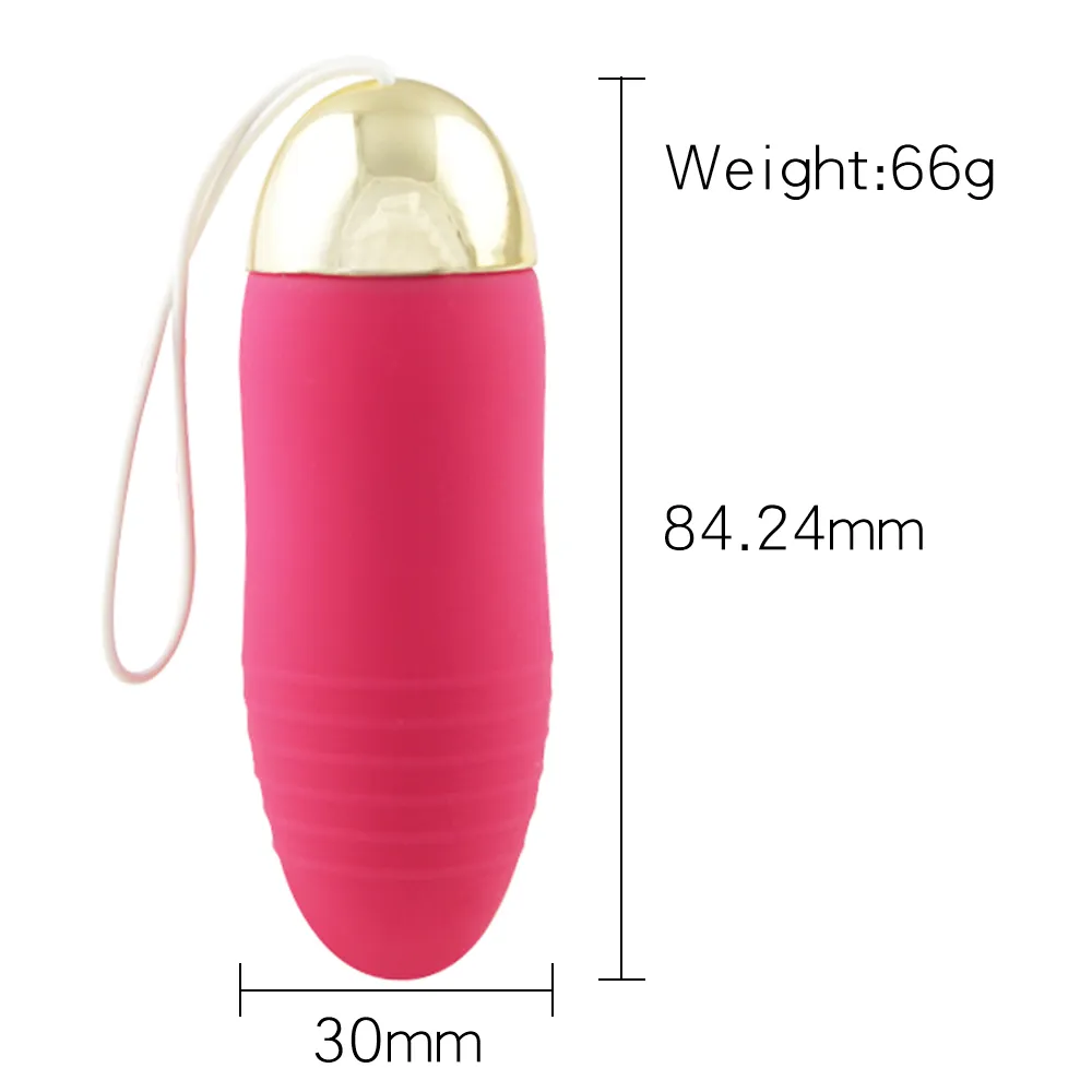 Oeuf vibrant sans fil avec télécommande, 10 vitesses, puissant jouet sexuel pour femme, boule, point G, clitoris_voghion.com