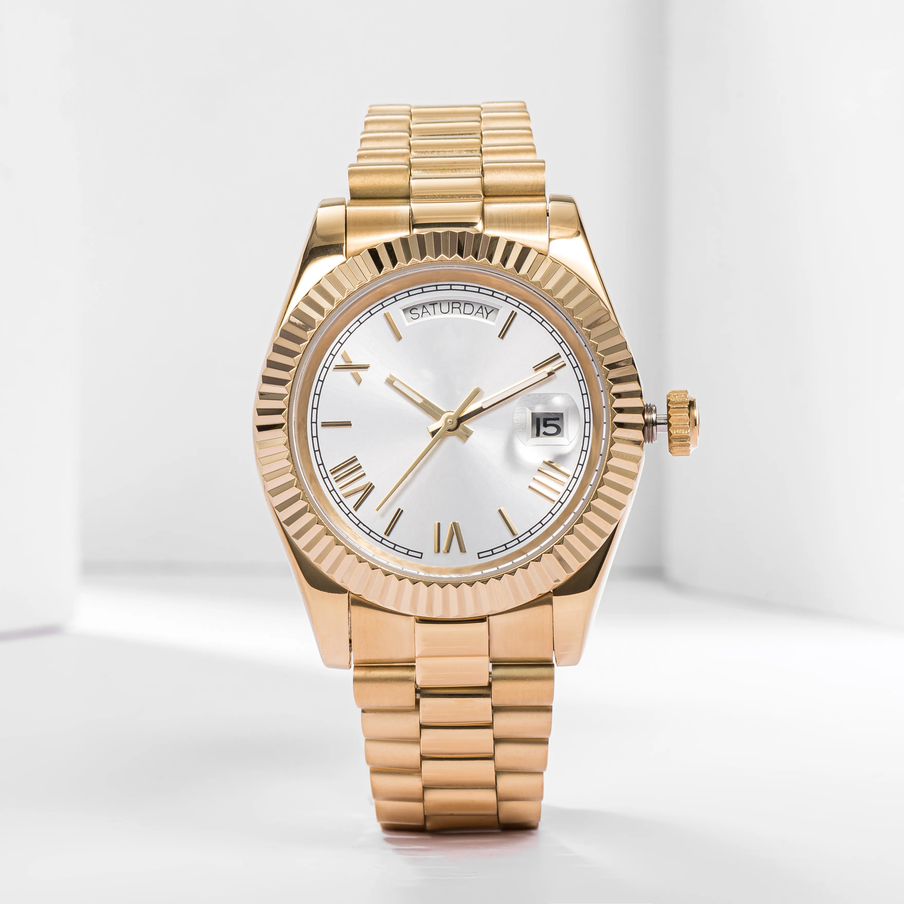 Men's Automatic Gold Gold Plated Automatic Watch ... From Vipwatch, $54 ...