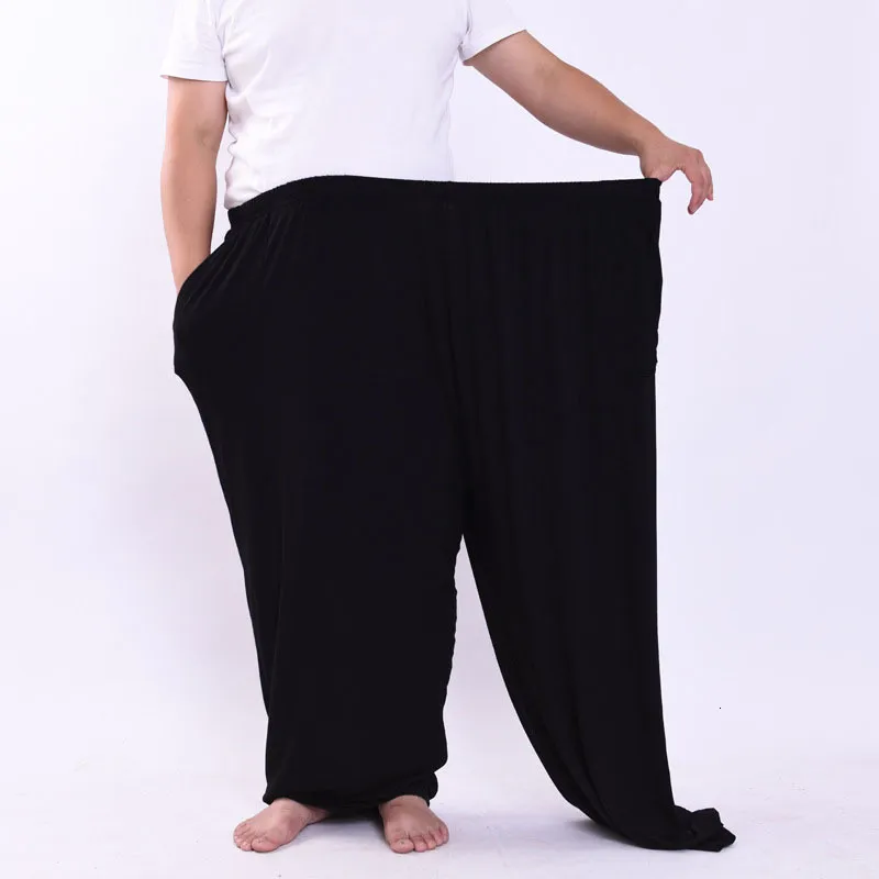 Pantalons pour hommes 260kg été grande taille taille 200cm 9XL 10XL lâche élastique maison 230906