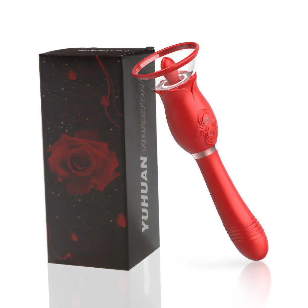 Vibrators Rose Sucking Vibrator For Women Telescopic... From 27,56 €