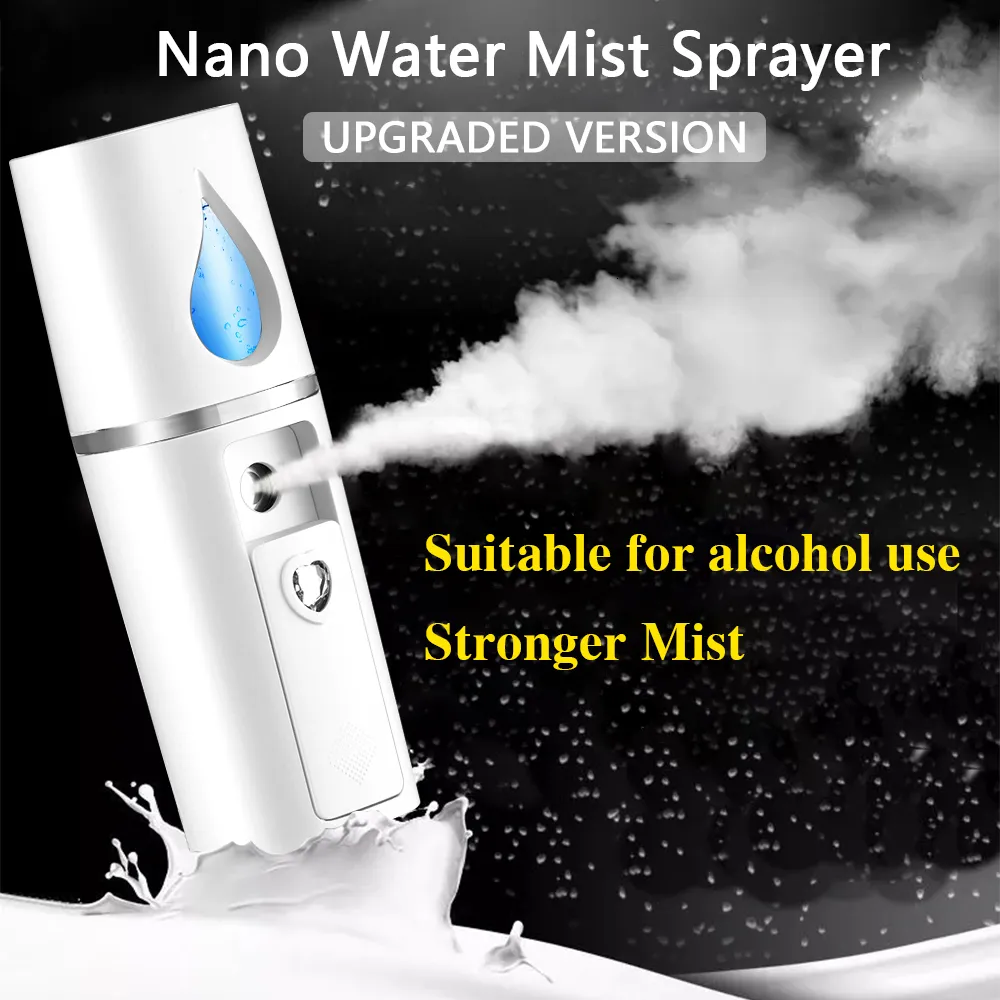 Steamer Mini Nano Névoa Pulverizador Cooler Steamer Umidificador USB Recarregável Rosto Hidratante Nebulizador Beleza Cuidados com a Pele Ferramentas 230905