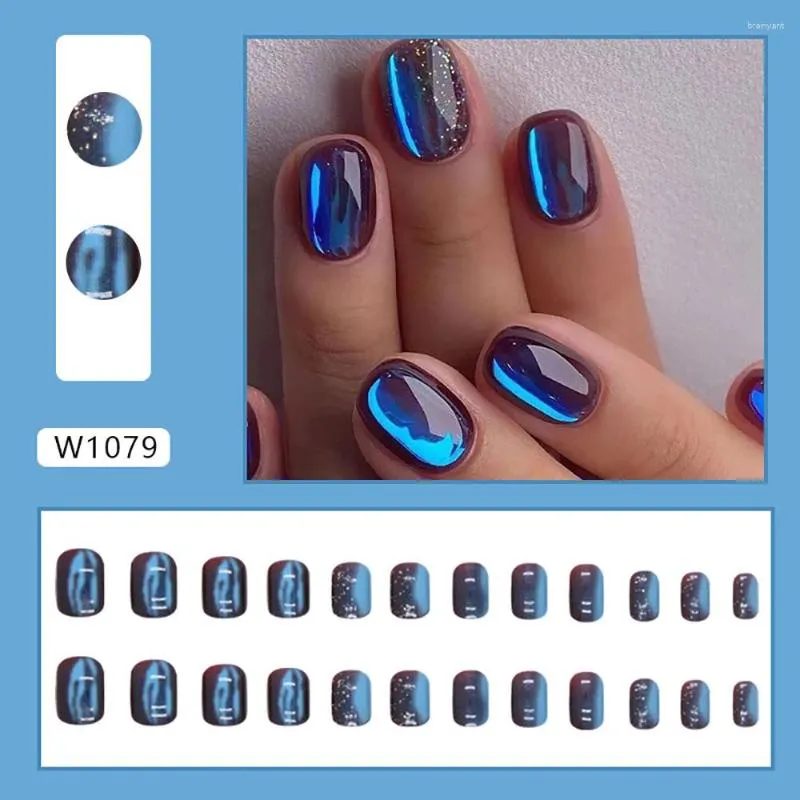 30 Blue Acrylic Nails That Will Brighten Your Day