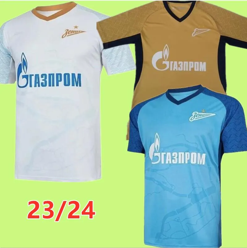 2023 2024 Petersburg soccer jerseys MALCOM Lovren 22 23 SANTOS BARRIOS ZenitS Sardar Barrios Driussi Zhirkov Dzjuba Football Shirt maillots de foot thai 9898