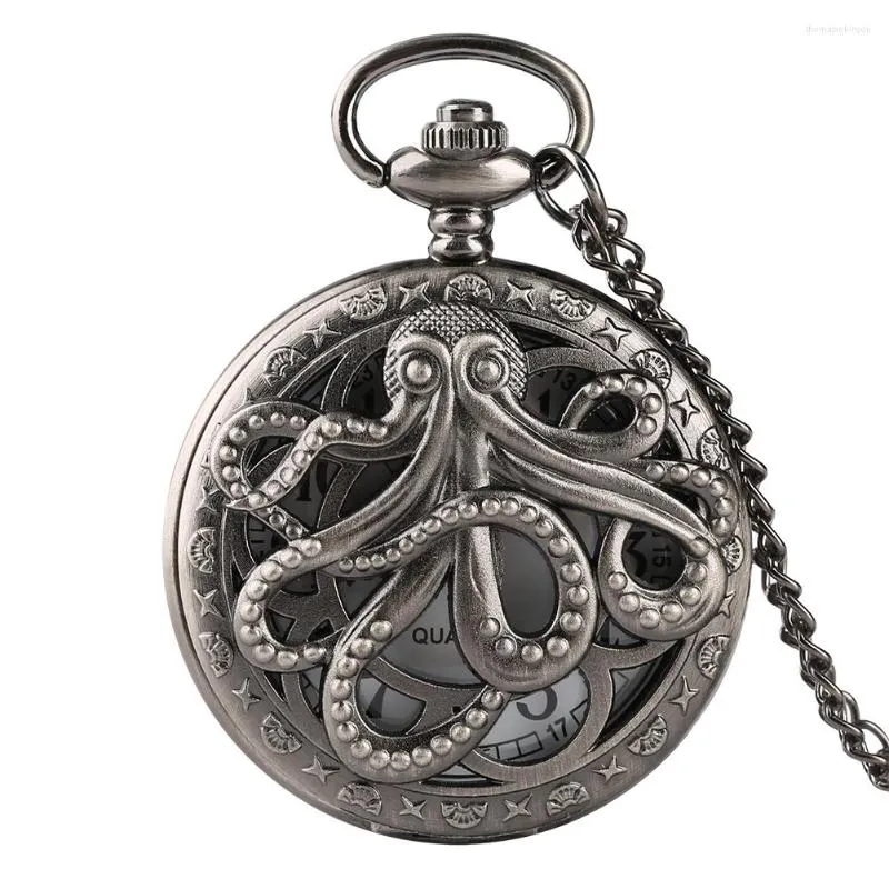 Octopus pocket watch cheap