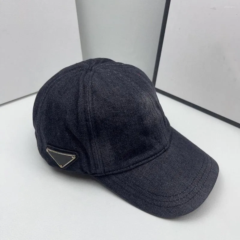 2023 Trendy Unisex Blue Denim Cap With Adjustable Sun Protection And