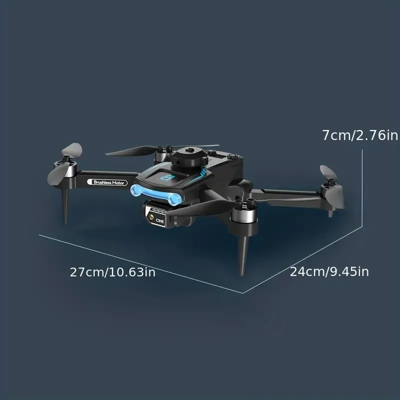 f169 intelligent remote control hd dual camera drone dual three batteries optical flow positioning intelligent follow mobile app control headless mode 360 tumbling intelligent obstacle avoidance details 15