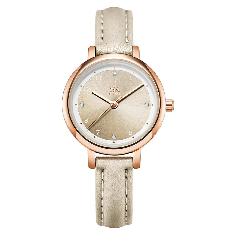 Montre de luxe pour femmes, édition limitée, simple, cadran imprimé soleil, étanche, de haute qualité, à quartz