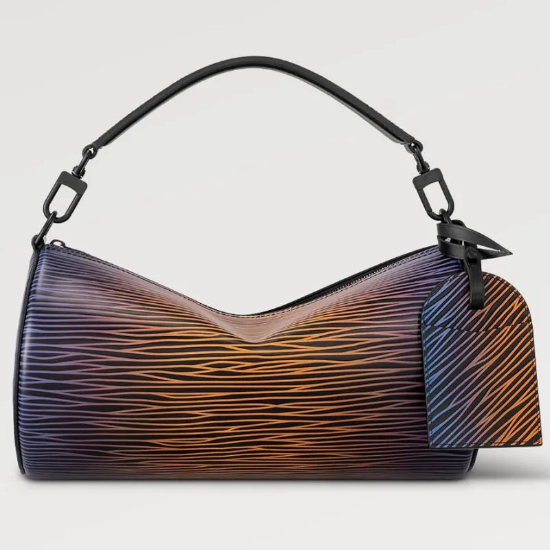 Modna torba crossbody na zewnątrz torba męska Woda Ripple Gradient Design Wszechstronna torba na ramię