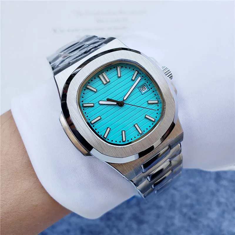 Designer Watch for Men Fashion Watches Mens Watch High Quality Clockes 2813 Automatisk mekanisk rörelse Rostfritt stål Orologio Di Lusso