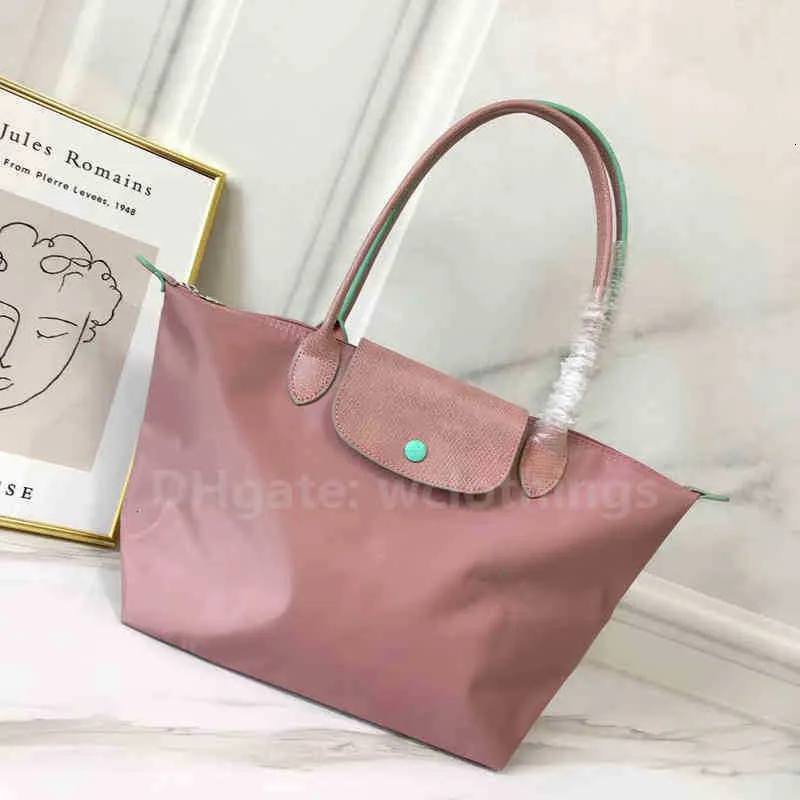 Słynne marki torebki kobiety W Haterproof Designer Torby na ramię torebka nylonowa torba na plażę designerstwo składane TOTE Bolsa sac feminina178m