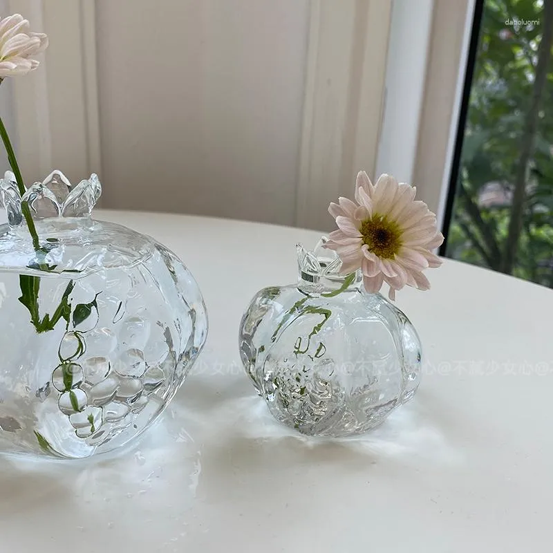 Vasi di vetro trasparente per bottiglia di pianta Vaso da fiori Nordic  Creative Idroponico Terrario Disposizione Contenitore Vaso da tavolo da  fiori
