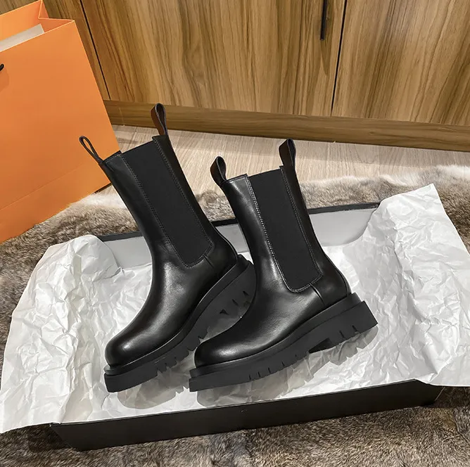 Bottes Martin Hautes En Cuir Pour Femmes Plateforme De Trach e