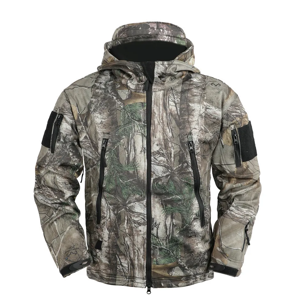 Mens Jackets Hiver TAD tactique Softshell Camouflage veste hommes peau de requin armée Camo coupe-vent imperméable chasse vêtements militaire 230906