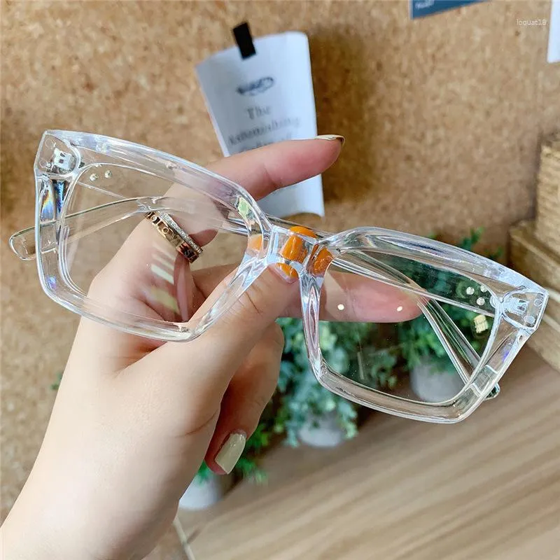 サングラスレトロブルーライトブロッキング眼鏡HDファッションデザイナー男性と女性の疲労防止防止コンピューターメガネフレーム