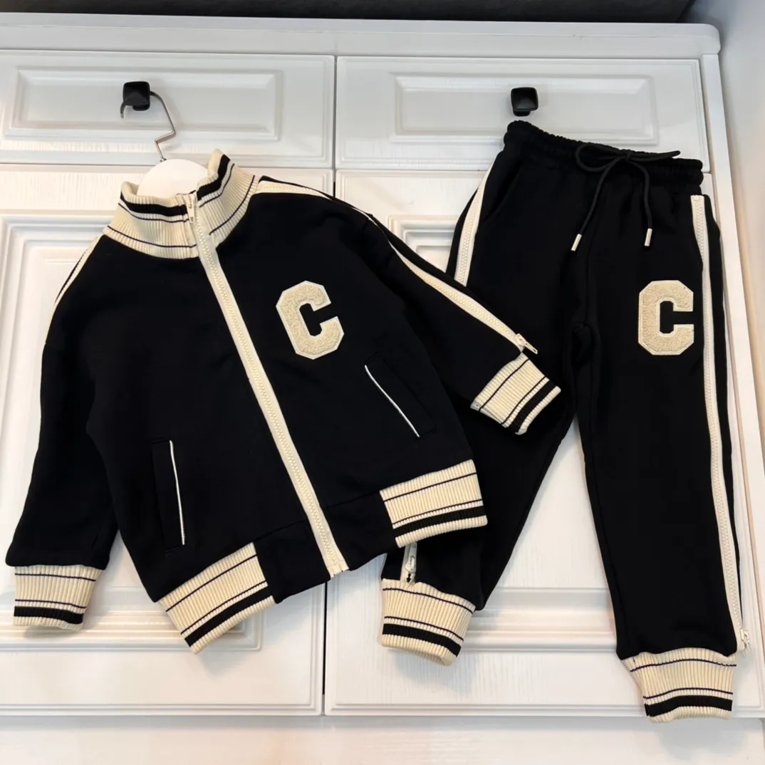 Marca de designer kidswear, roupas infantis de alta qualidade casual bebê crianças roupas esportivas conjuntos para meninos trajes