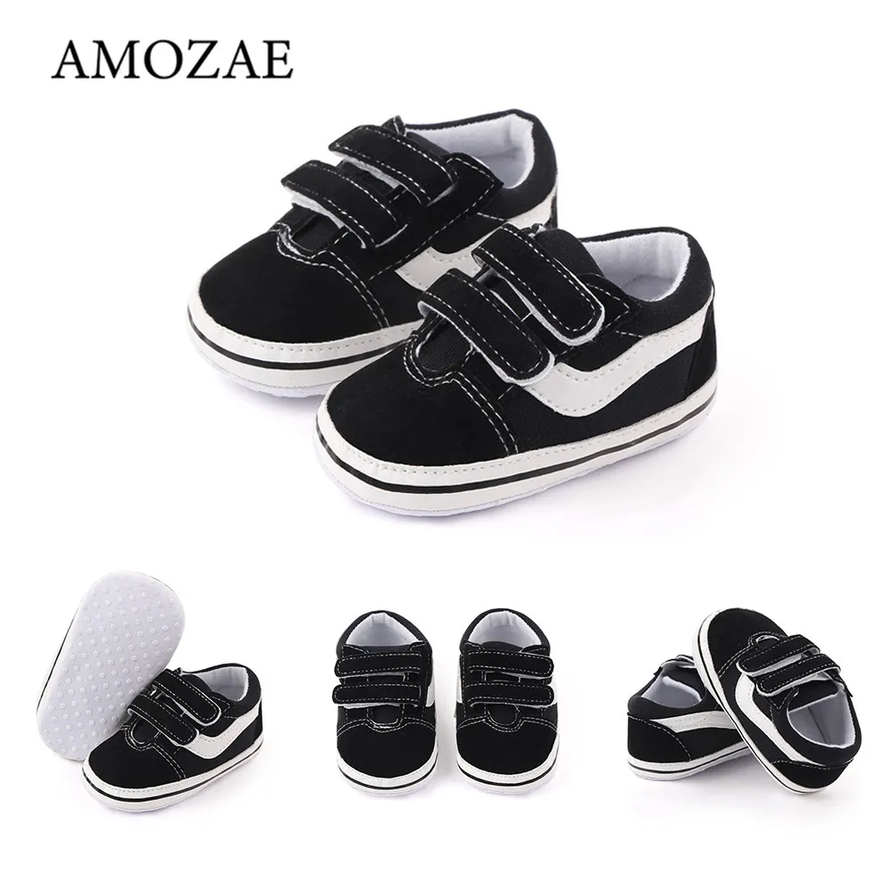 First Walkers born Baby Boys Shoes Pre-Walker Soft Sole Pram Shoes Baby Shoes SpringAutumn Canvas Sneakers Bebes Trainers Casual Shoes 230906