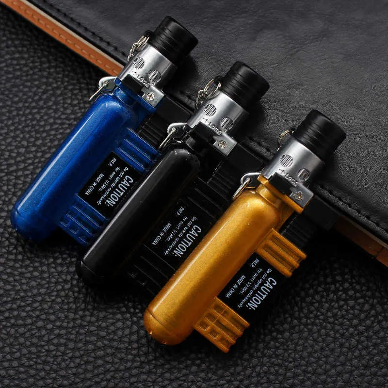 New Lockable No Gas Lighter With Safety Cover Fire Igniter Unusual Gift