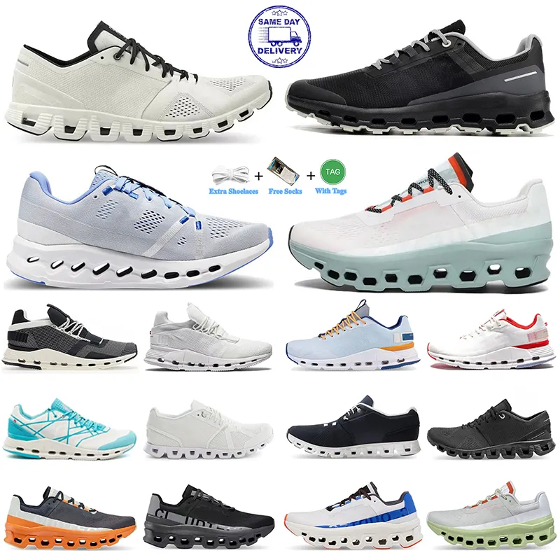 Diseñador para hombre para mujer Zapatos para correr Heather White Lumos Black Frost Cobalt Purple Hombres Mujeres Entrenadores Zapatillas deportivas 36-45