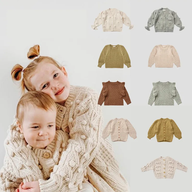 Pull Enfants Tricot Pulls RC Marque Hiver Automne Filles Gar ons