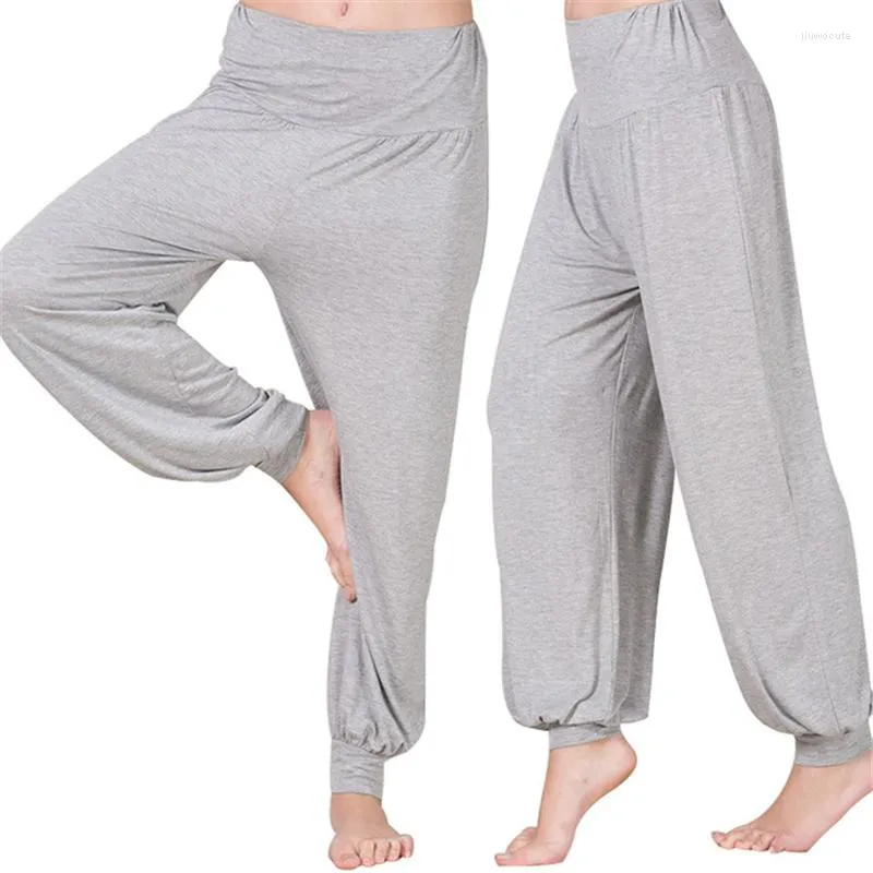 Kvinnors sömnkläder Fett ökar Modala tunna avslappnade byxor Hemlyktan kan bäras utanför Pantalon Pijama Mujer