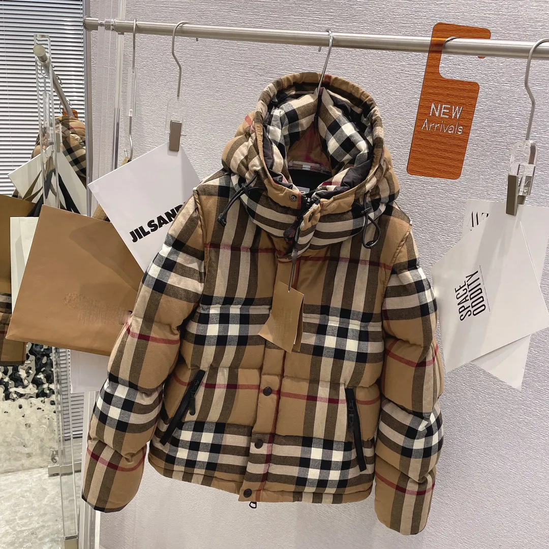 Hommes Doudoune Parka Femmes Kaki Marron Puffer Veste Manches Amovibles À Capuchon Premium Casual Extérieur Hiver Chaud Épaissie Designer Manteaux pour Homme