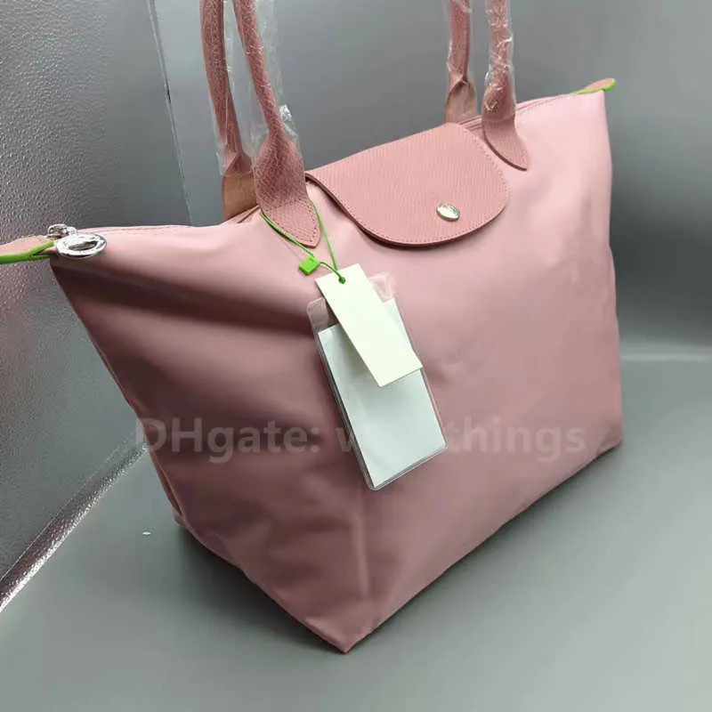 Słynne marki torebki kobiety Waterproofowe designerskie torby na ramię torebka nylonowa torba na plażę designerstwo składane TOTE Bolsa sac feminina210J