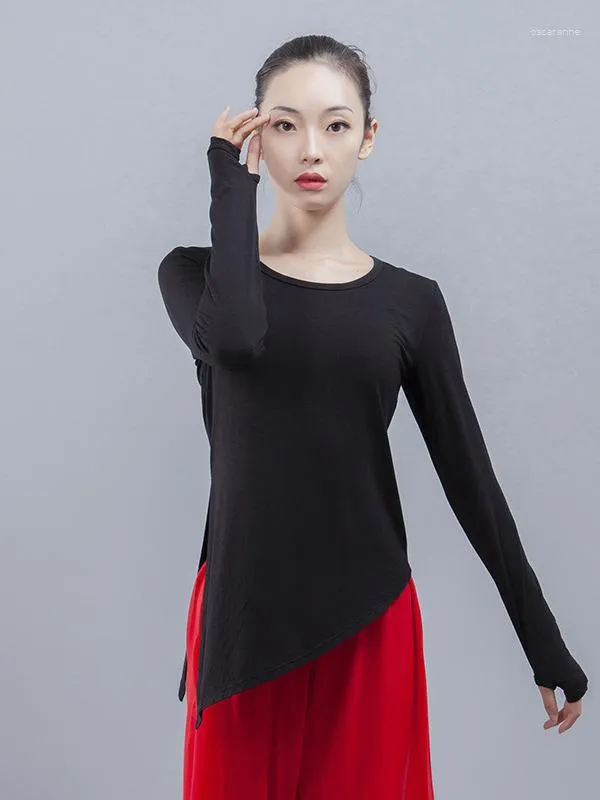 Stage Wear Ballett Damen Yoga Tanzkostüm Top Modern Dance Übung Outfit Bodysuit Klassische Kleidung