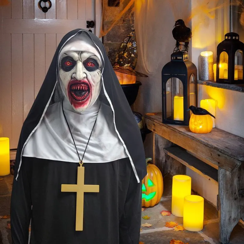 Party Masken Horror Die Nonne Maske Mit Kopftuch... Von 10,59 € | DHgate