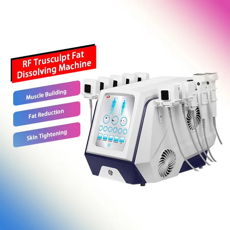 Nyaste 3D Tru Sculpt ID Simulera RF multipolär terapi Skin åtdragning Vikt Lost Body Shaping Slimming Trusculpt Machine