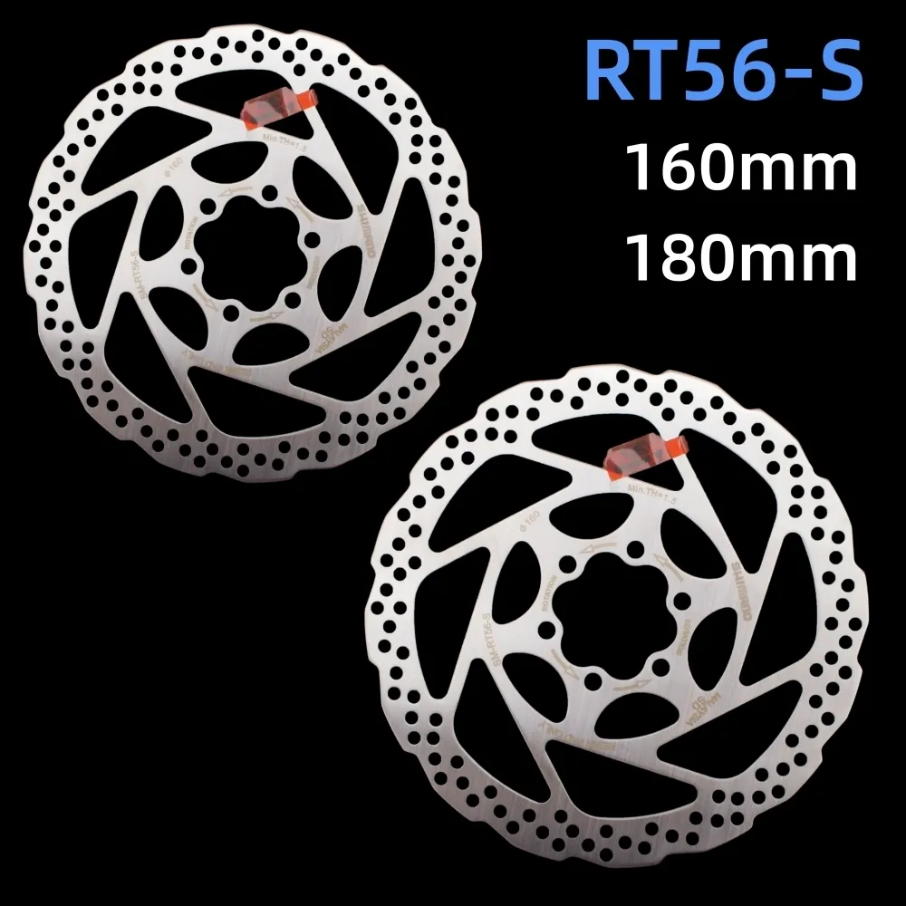 Dérailleurs de vélo DEORE SM RT56 Disque de frein 6 boulons VTT Rotor 160MM 180MM Disque de frein de refroidissement efficace Malaisie Origine Pièces de vélo 230906