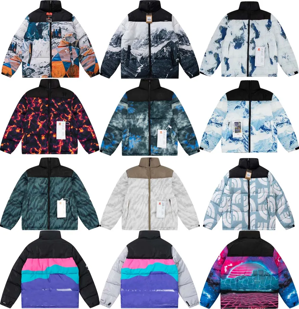 O Designer Northface Down Winter Puffer Jackets Parkas Homens e Mulheres Roupas de esportes de neve para acessórios de inverno irrestritos Jaquetas de neve