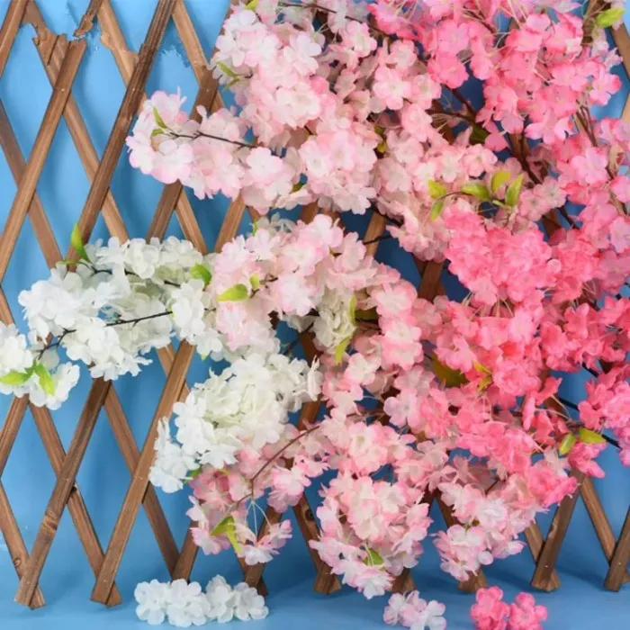 Artificial Cherry Blossom T18m100 Cherry Blossom Bouquet 100 CM Long