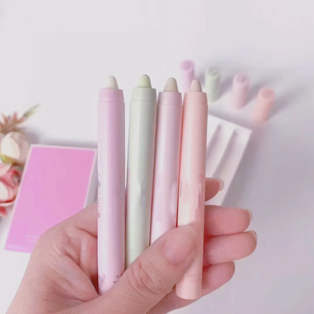 Nieuwe Smeared Fragrance Pen 4-delige set, elke 1,2 g geurpen in verschillende Macaron-kleuren, langdurige geur en snel verzonden