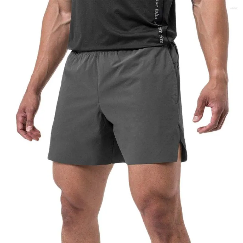 Shorts de corrida esporte secagem rápida solto homens verão ginásio fitness musculação bermuda masculino treinamento calças esportivas bottoms praia