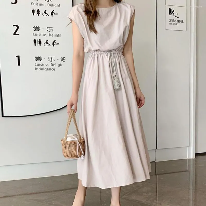 Casual Dresses Tie Waist Dress Pullover Hooded Mid-Calf A-Line Synthetic  Fiber Tweed for Summer from Dhgate Basic & Casual Dresses - price 36.95