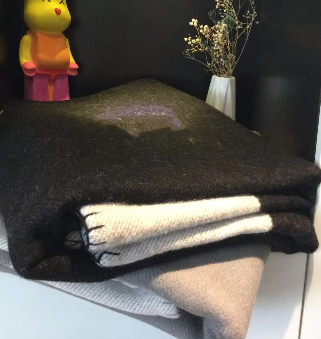 Wool Thick Home Sofa Blanket Large 145x175cm, Soft... From ...