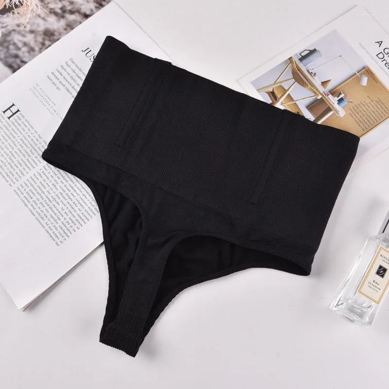 High Waist Tummy Control Panties Women Thong Panty Shaper Slimming