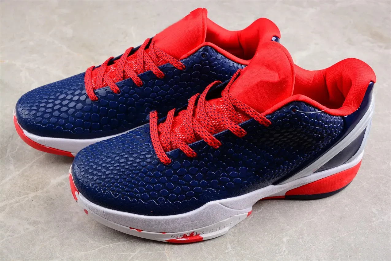 Black Mamba 6 Protro Team USA Basketball Shoes Mambacita BHM Reverse