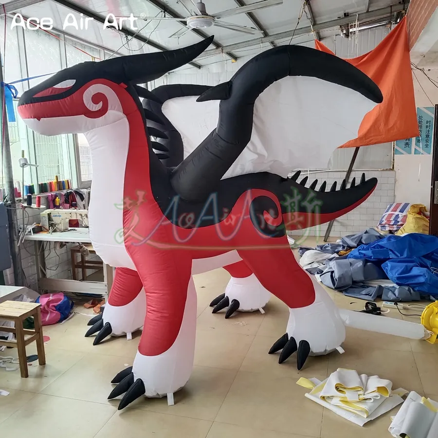 Wholesale 3mL Inflatable Red Dragon Cartoon Animal Balloons For Indoor ...