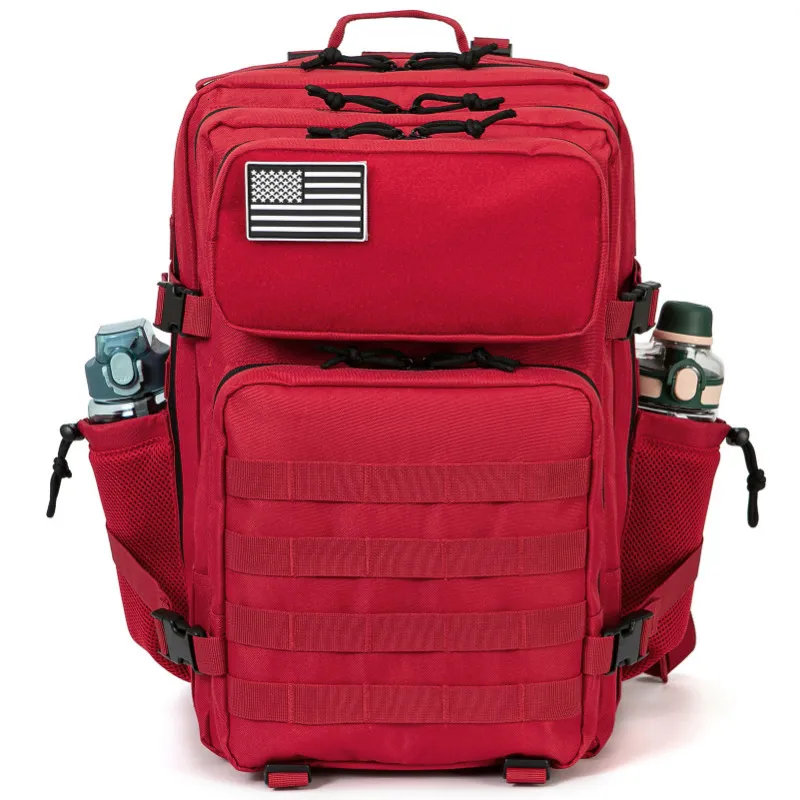School Bags QT QY 50L Military Tactical Backpack Army Bag Hunting