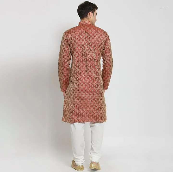 Breathable Mens Ethnic White Kurti at Best Price in Delhi | Divine Exports