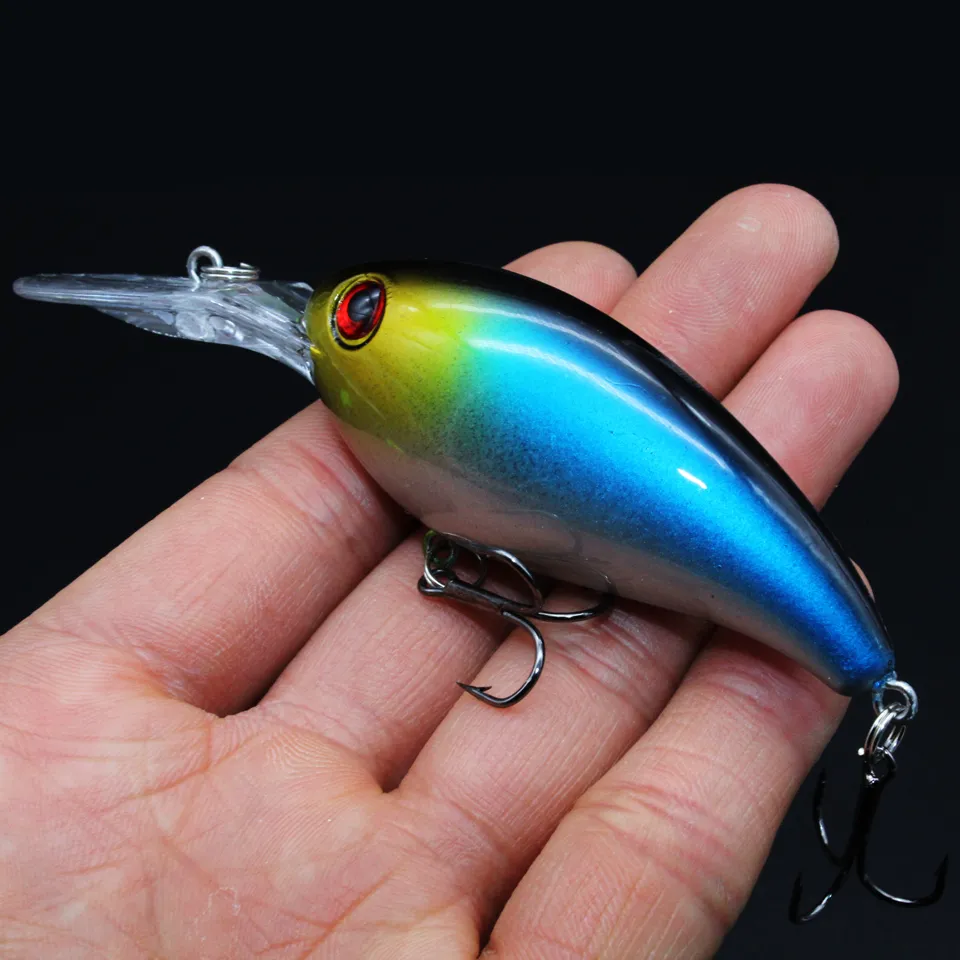 Baits Lures 1 Stück Kurbelfischköder Künstliche Hartköder 10 cm 15 g Kurbelköder Jerkbait Wobbler Angelgerät Gute Drillinge Tackle 230905