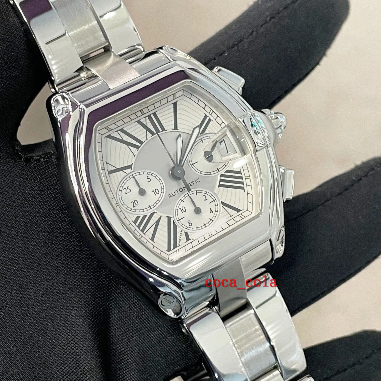 DHgate.com:Stainless Steel Chronograph Watch with Quartz