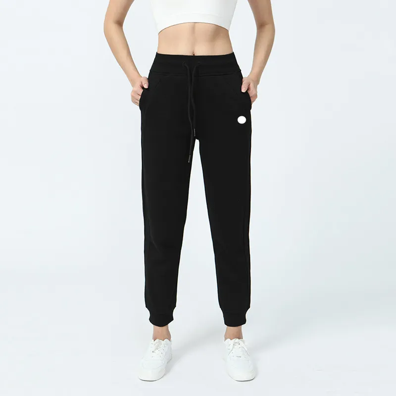 Yoga kıyafeti LU912 Kadınlar Jogging Ladies Sweetpants Scubaa Poater Pants Fitness Sonbahar ve Kış 6 Colorshz8AHZ8A