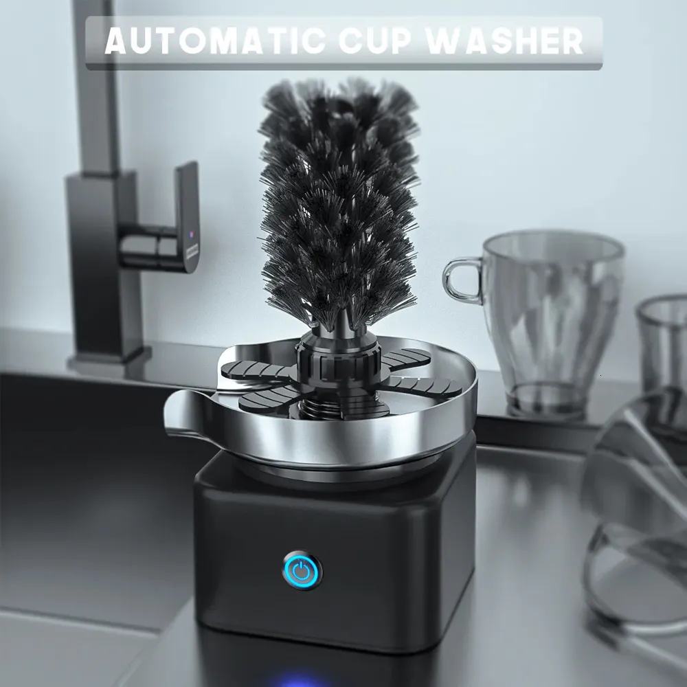 Automatic Cup Rinser - Powerful Kitchen Sink Washer, Stainless Steel ...