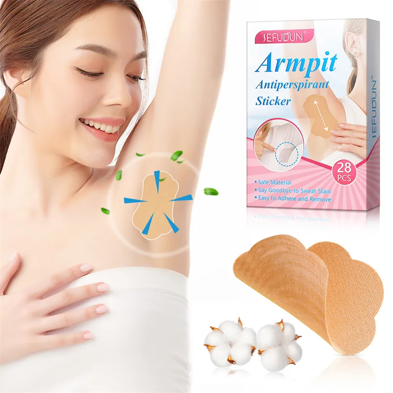 Underarm Sweat Pads Armpit Absorbing Sweat Pad Deodorant Disposable Anti Sweat Perspiration Linings Sweat Stickers