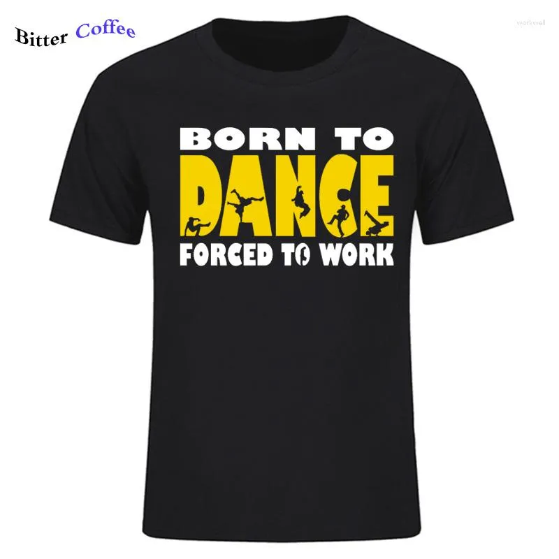 Heren T-shirts Grappig nieuwigheid T-shirt Heren T-shirt om te dansen Straat Afdrukken Shirt Korte mouw O-hals merk