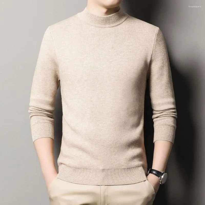 Mens turtleneck clearance knitwear